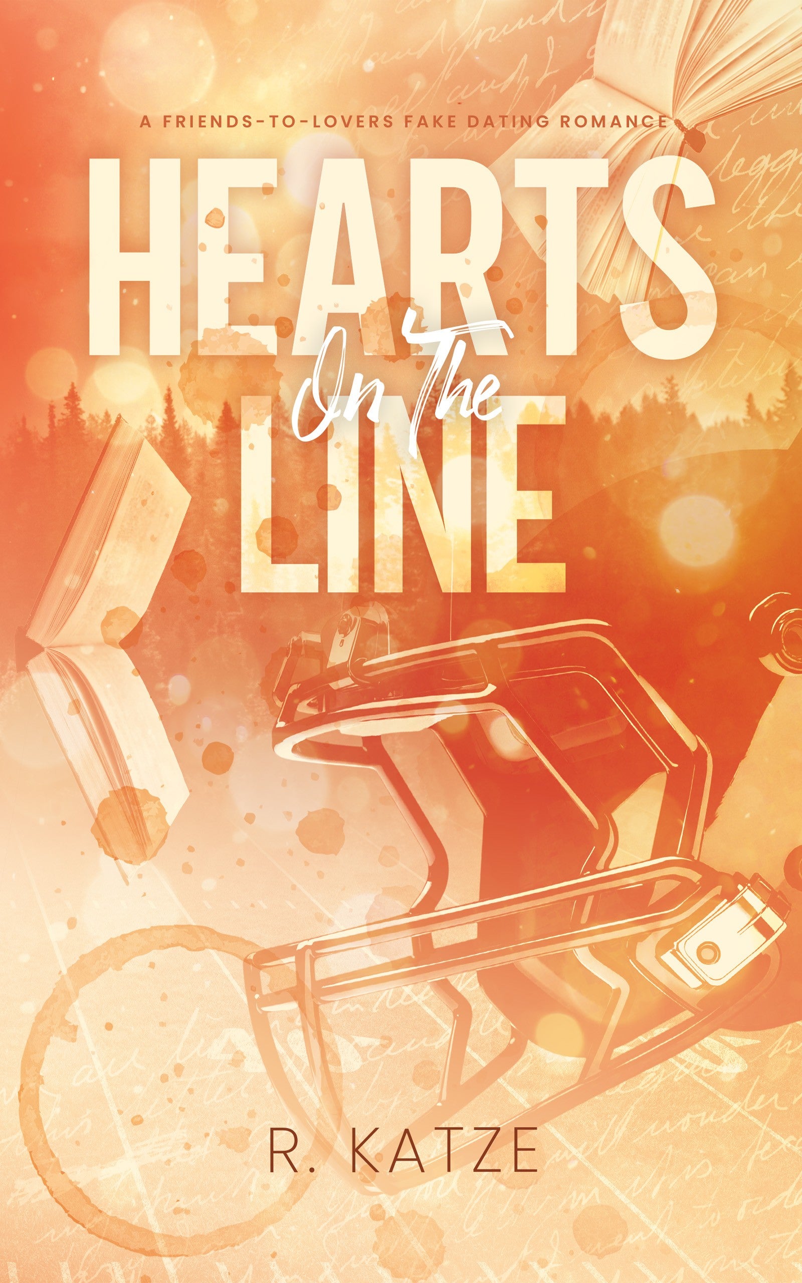 Hearts on the Line: A Friends to Lovers Fake Dating Romance